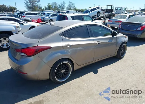 2016 Hyundai Elantra Se из США, поврежденный, VIN 5NPDH4AE6GH773290